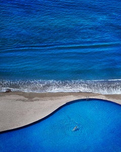 David Drebin - Sueño azul, Fotografía 2018, Impresión posterior