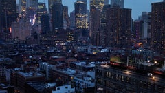 David Drebin - Ragazza a New York, fotografia 2011, stampa successiva