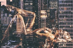 David Drebin – GOLDEN DREAM DIAMOND DUST, Fotografie 2020, Druck nach