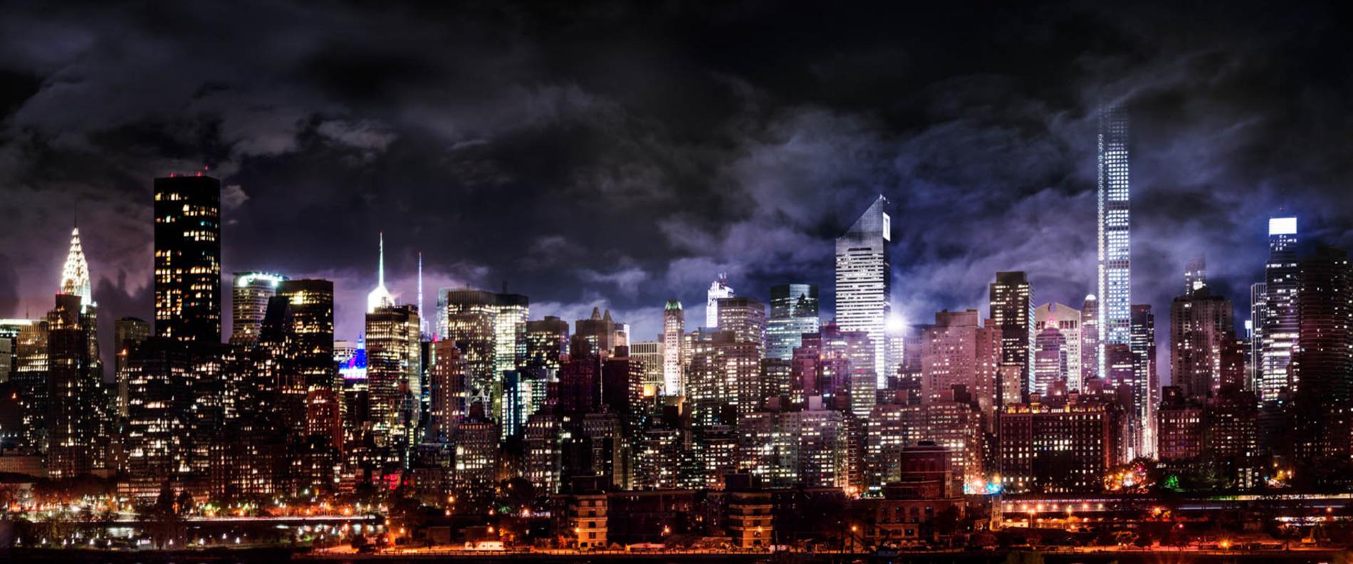 David Drebin - Noches de Manhattan, Fotografía 2014, Impresión posterior