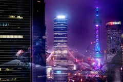 David Drebin - Noches de Shanghai, Fotografía 2015, Impresión posterior