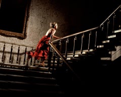 David Drebin - The Girl In The Red Dres, photographie de 2004, imprimée d'après