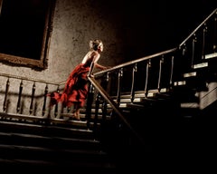 David Drebin - La ragazza con il vestito rosso, fotografia 2004, stampato dopo