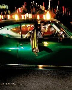 David Drebin - Two Guys In Green Car, Photography 2002, Printed After