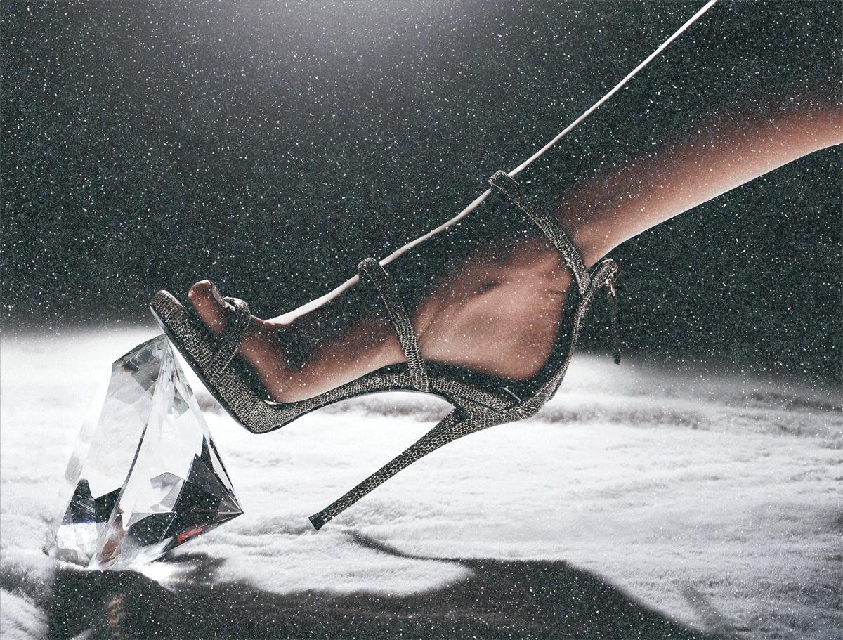Color Photograph David Drebin - Diamond Crusher (Édition poussière de diamant)