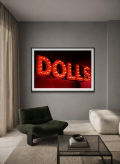Dolls Chromogenic Print, Cinematic Portrait, Signed, 48x72 in