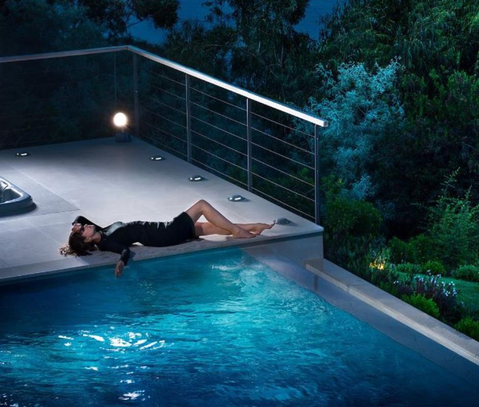 Dreaming of You - Ocean View with Garden and Pool, Fine Art Photography, 2013 For Sale 2