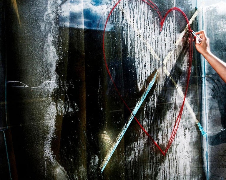 David Drebin Color Photograph - Dripping Heart