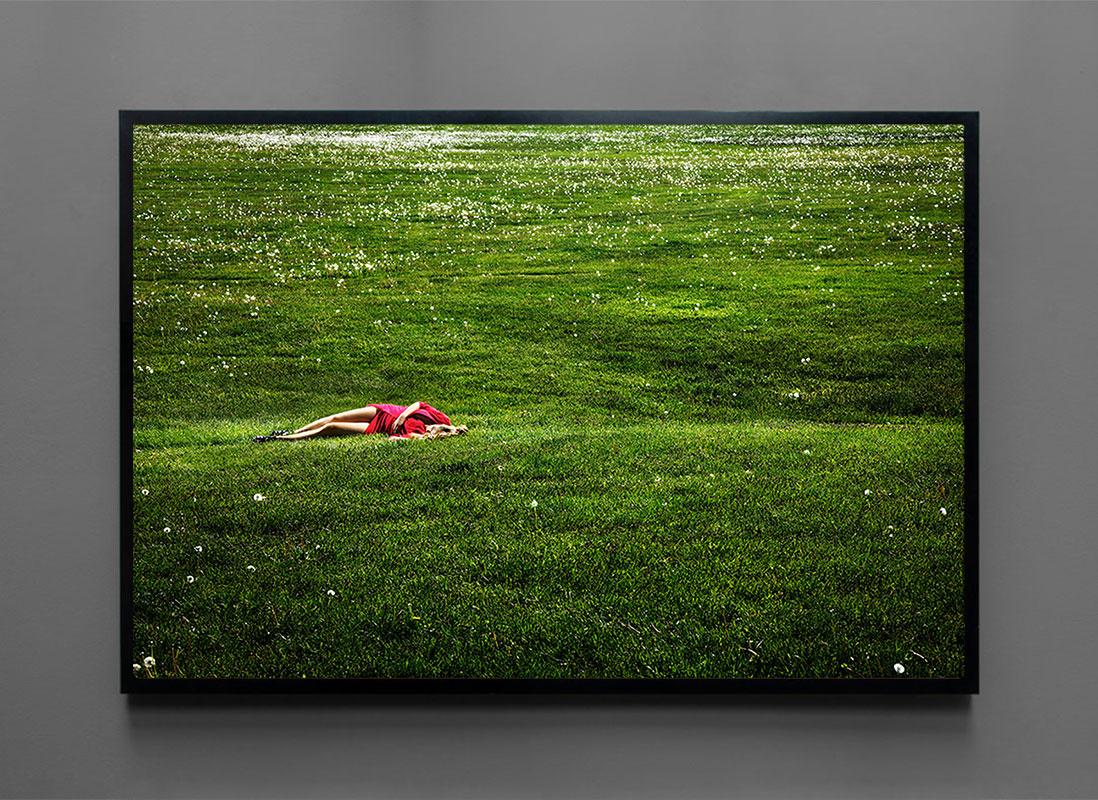 Field of Dreams by David Drebin, Limited Edition Fine Art Photograph Framed For Sale 1