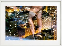 Flashing the City - Nude Legs reflecting in a Window, Fine Art Photography, 2012