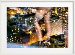 Flashing the City - Nude Legs reflecting in a Window, Fine Art Photography, 2012