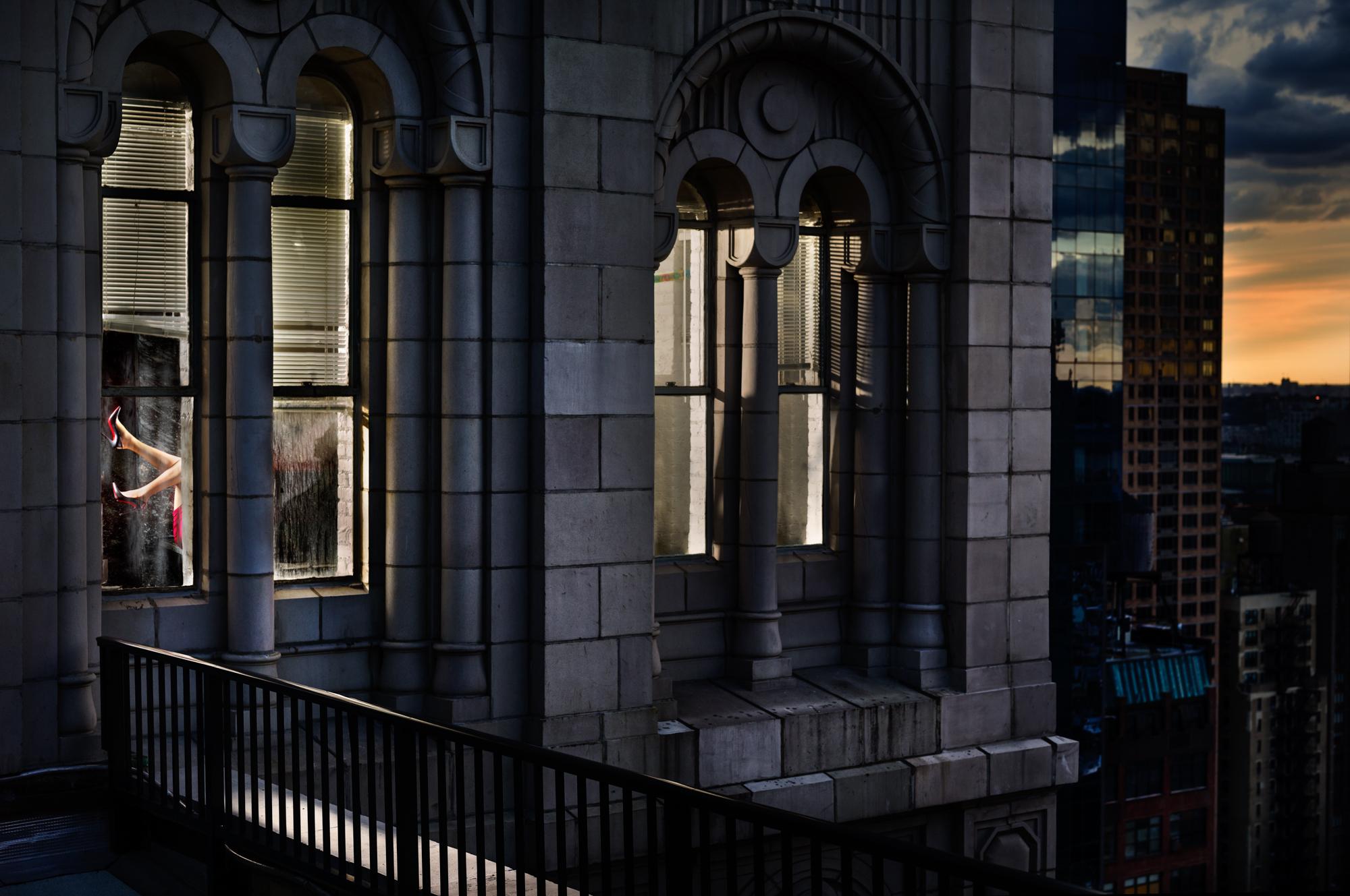 Flirt Alert par David Drebin, photographie d'art à tirage limité encadrée