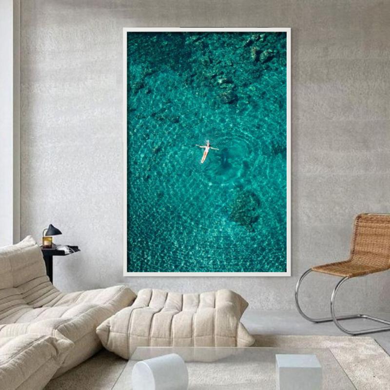 FLOATING DREAMS - Lentikular, Bildende Kunst Fotografie – Photograph von David Drebin