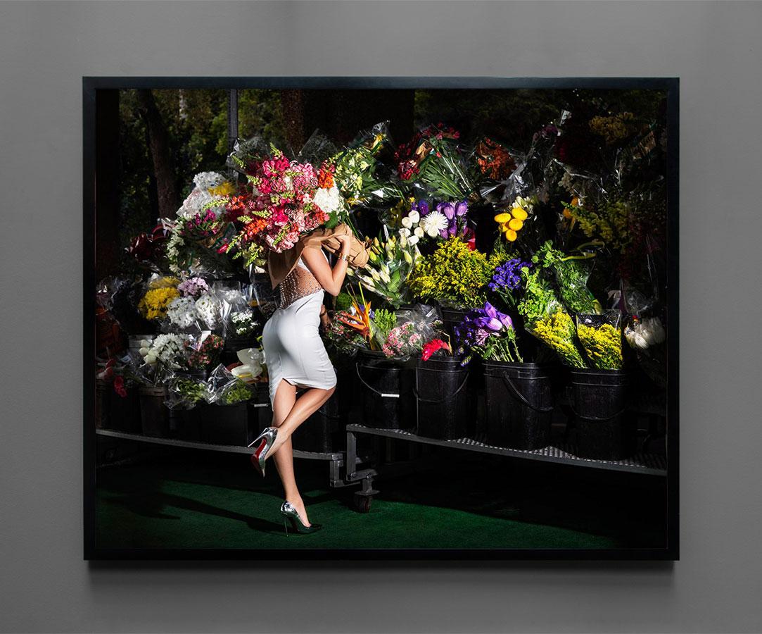 Flower Market by David Drebin For Sale 1