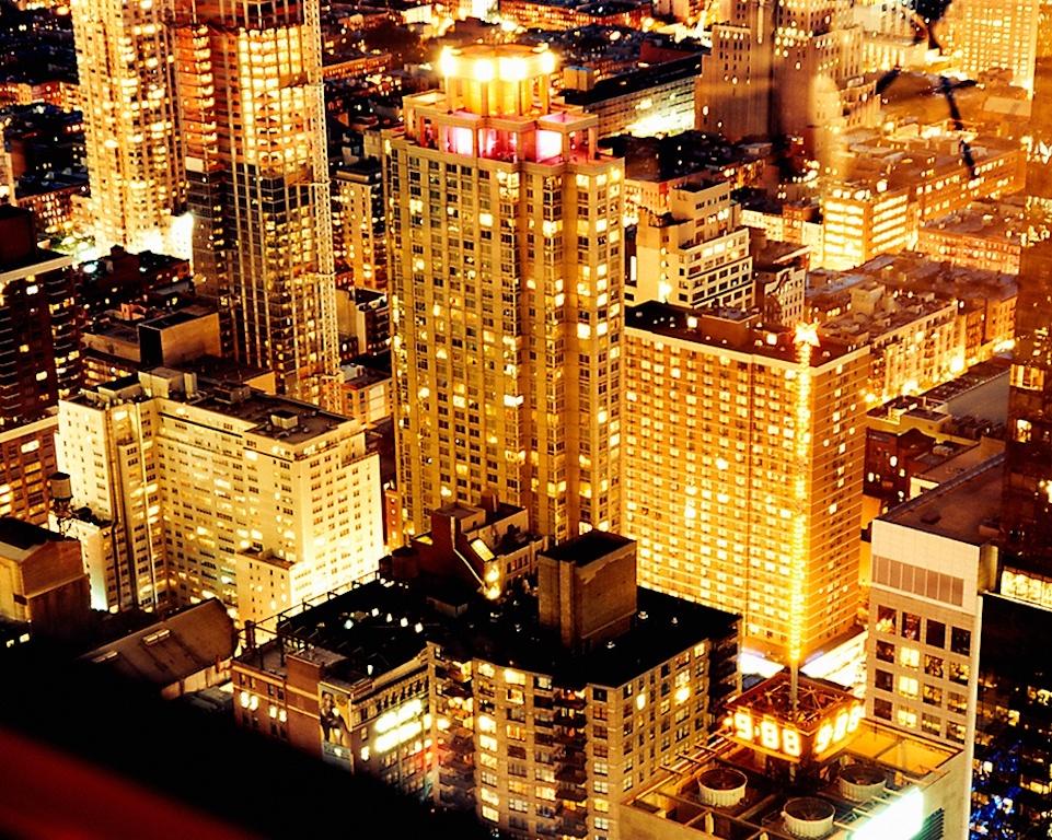 David Drebin Color Photograph - Gold City