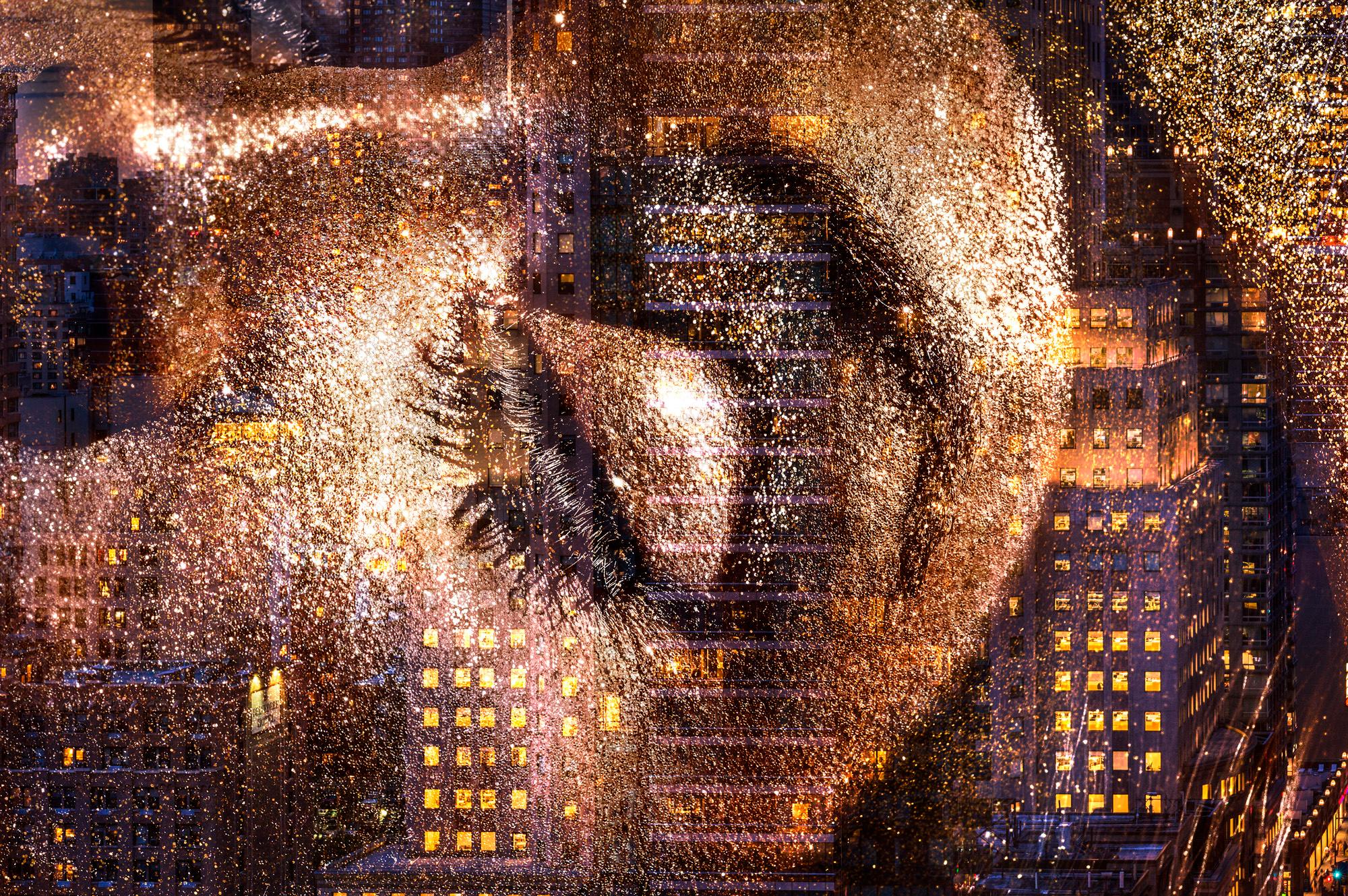 David Drebin Figurative Photograph – Goldenes Augenauge