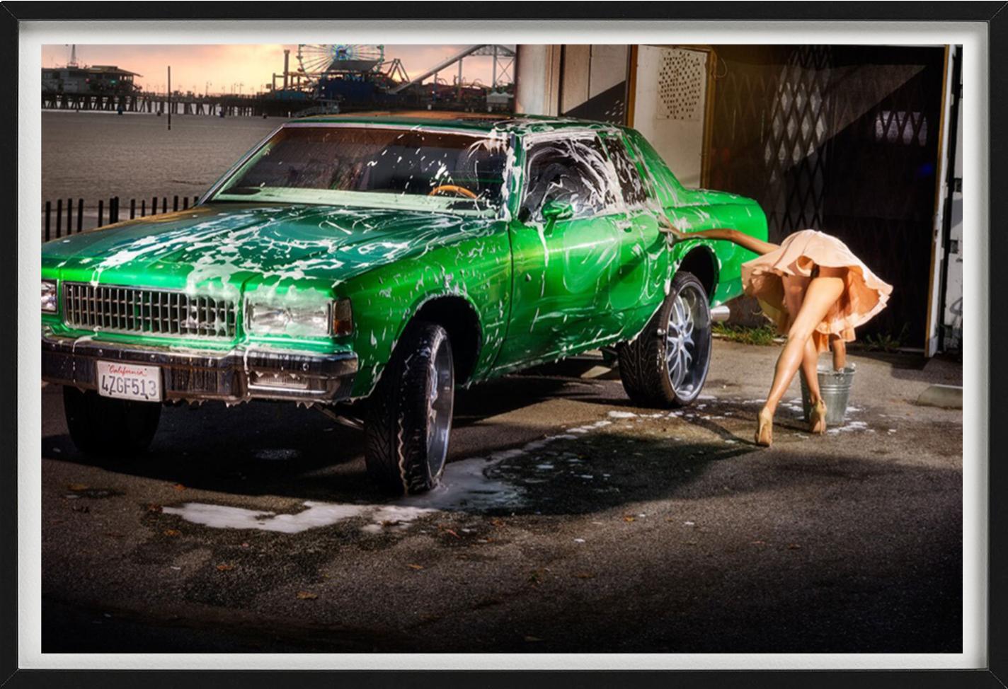 Grüne Träume I, Kunstfotografie (Schwarz), Landscape Photograph, von David Drebin