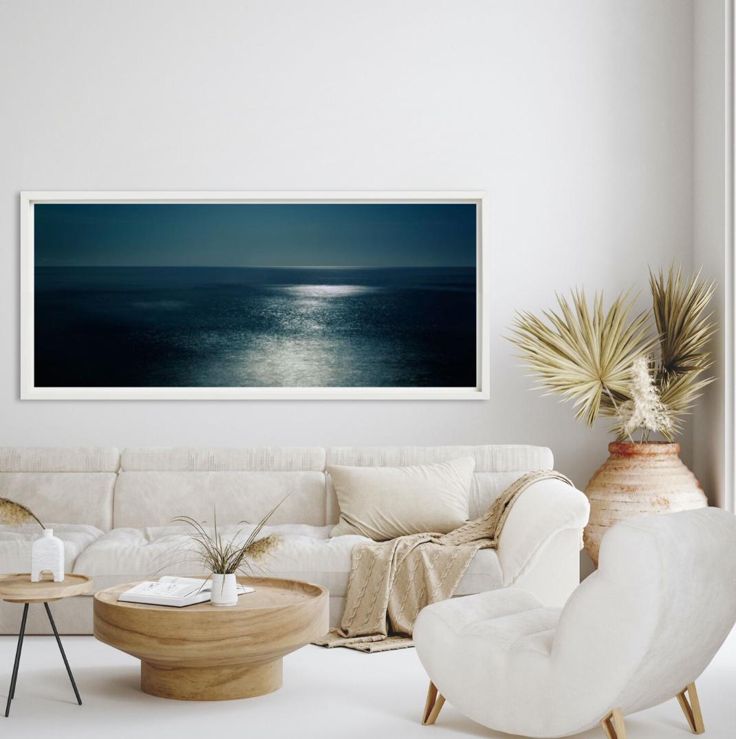 Midnight - panorama d'un océan la nuit, photographie d'art - Contemporain Photograph par David Drebin