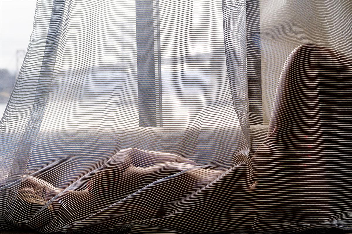 David Drebin Figurative Photograph - Sleeping in San Francisco