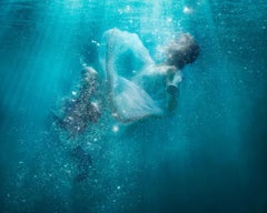 Streaking Beauty Chromogenic Print, Contemporary, Underwater
