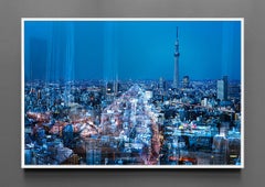 Tokyo Reflections, David Drebin, Limited Edition Fine Art Photograph Framed