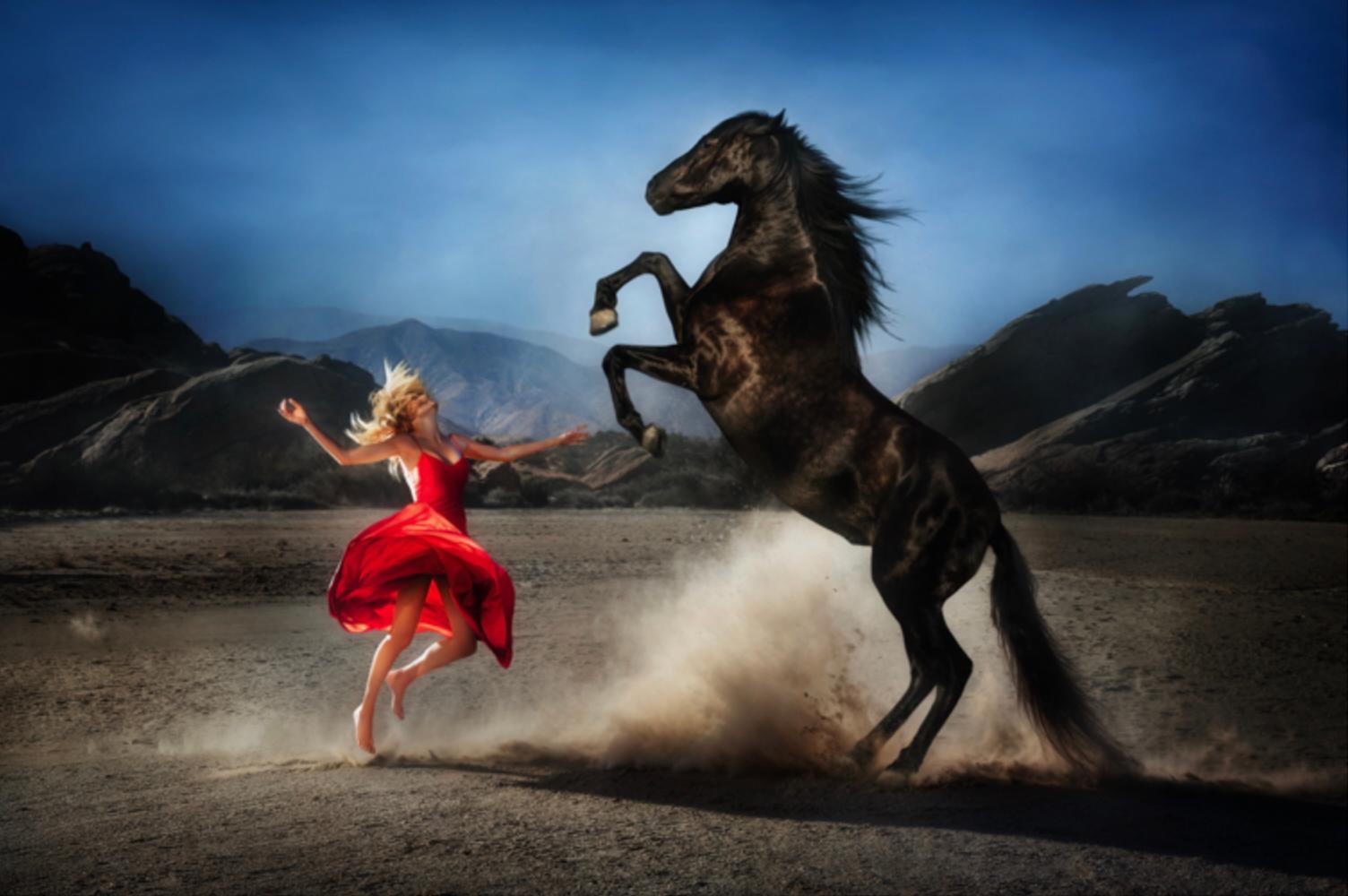 Le cœur sauvage de David Drebin
2025

A.I.C.C. 

Large
Edition de 7 + 3 AP (Artist
s Proof)
Taille : 30" x 45"

Moyen
Edition de 10
Taille : 48" x 72"

Dans cette œuvre électrisante de David Drebin, une femme vêtue d
une robe rouge fluide rencontre