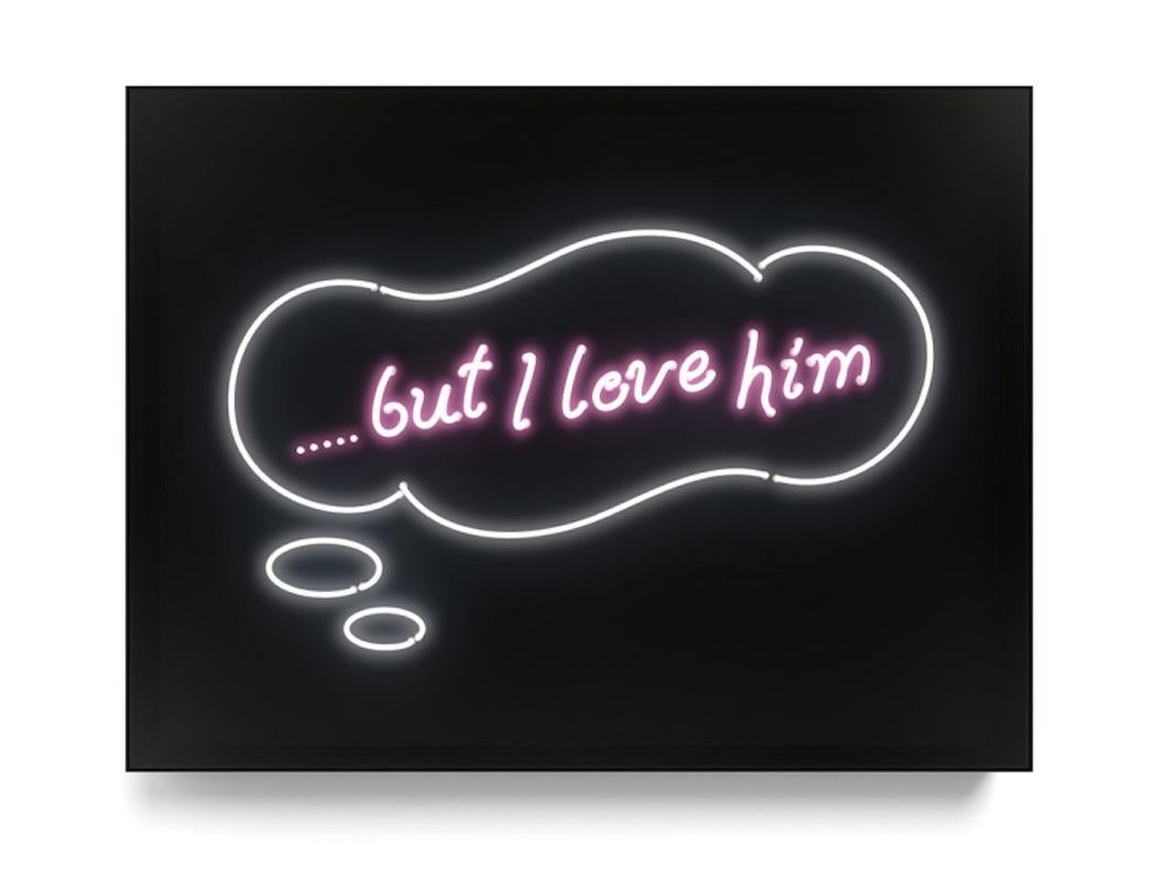 ...But I Love Him by David Drebin - 2017
Neon

Edition of 9 + 1 Artist's Proof
Size: 40.5" x 53.5" x 6"

New York City based multidisciplinary artist David Drebin is celebrated for creating spectacular images of dazzling subjects including