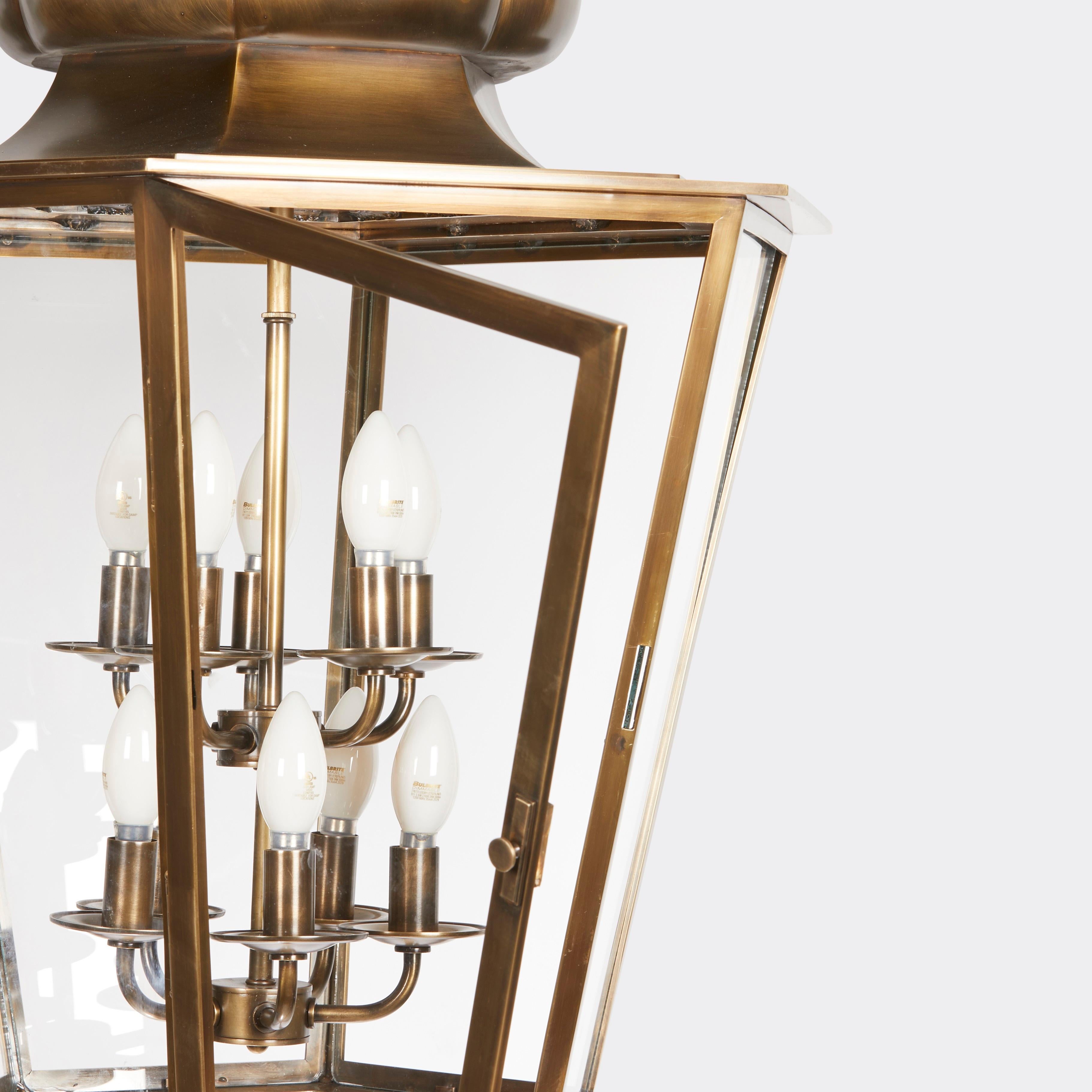 Contemporary David Duncan Studio Cushing Lantern For Sale