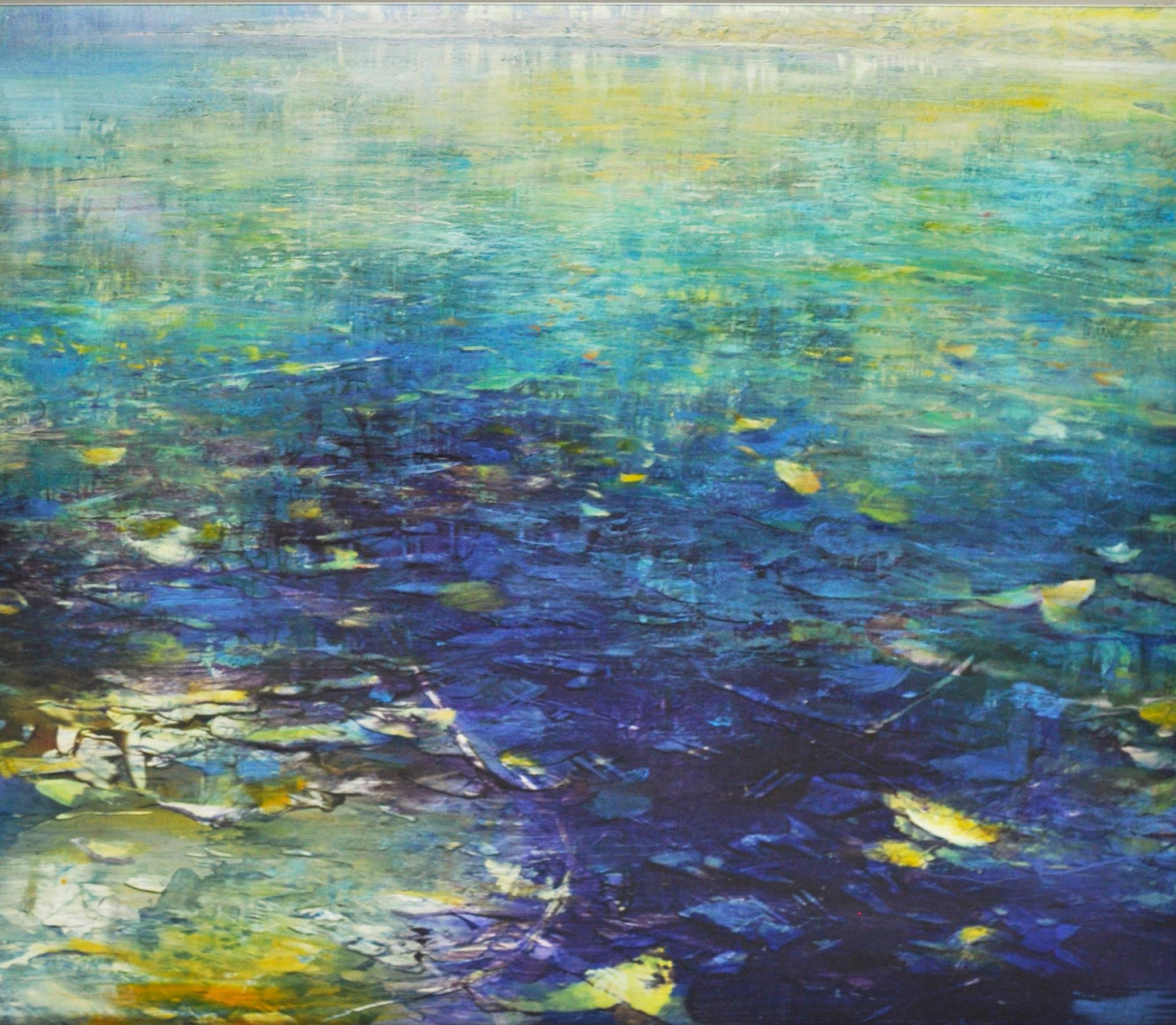 David Dunlop Landscape Painting - Across the Stream