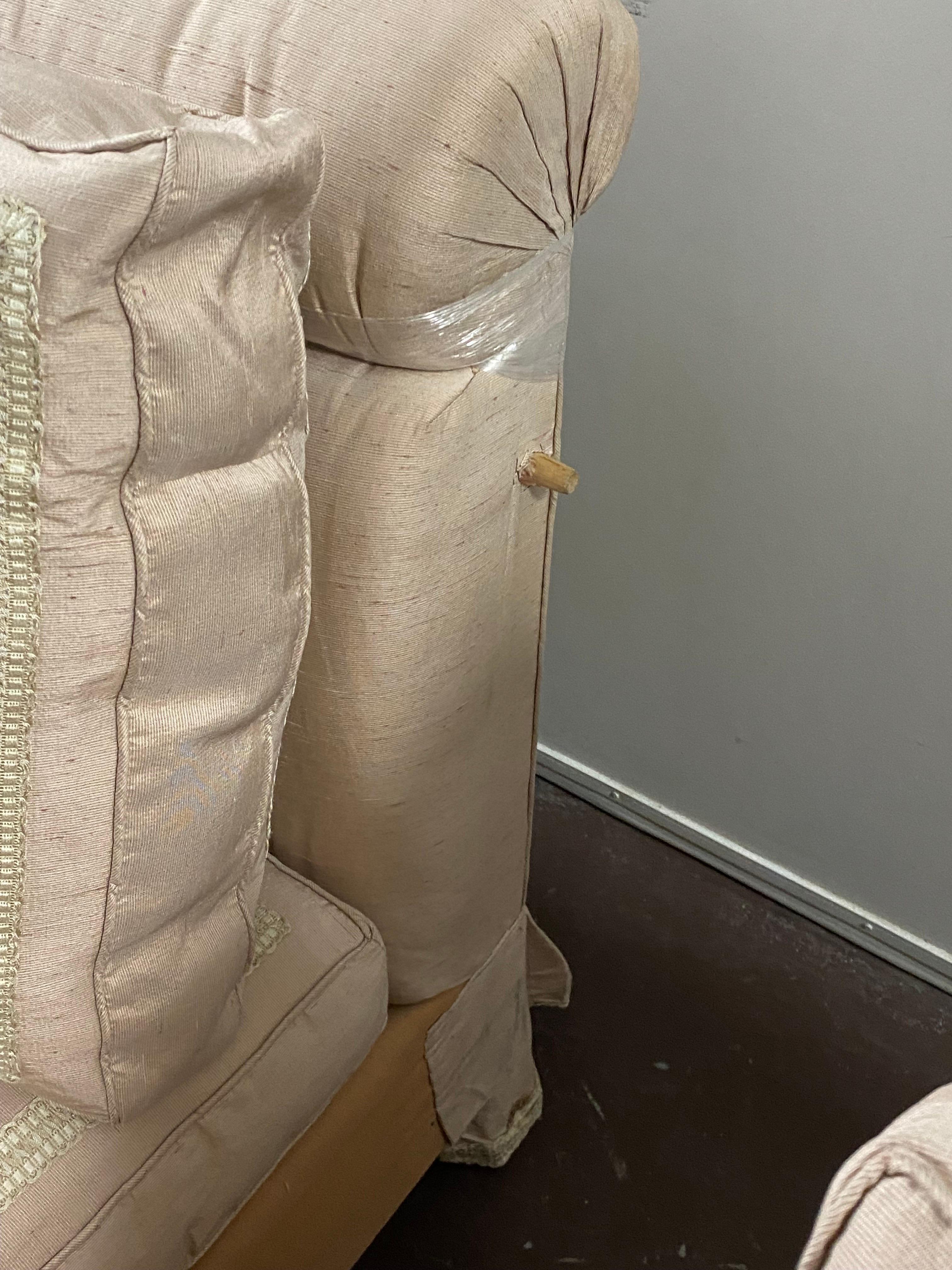 David Easton, entworfenes, maßgefertigtes dreiteiliges Sofa-Sessel von Schneller, Sonderanfertigung im Angebot 5