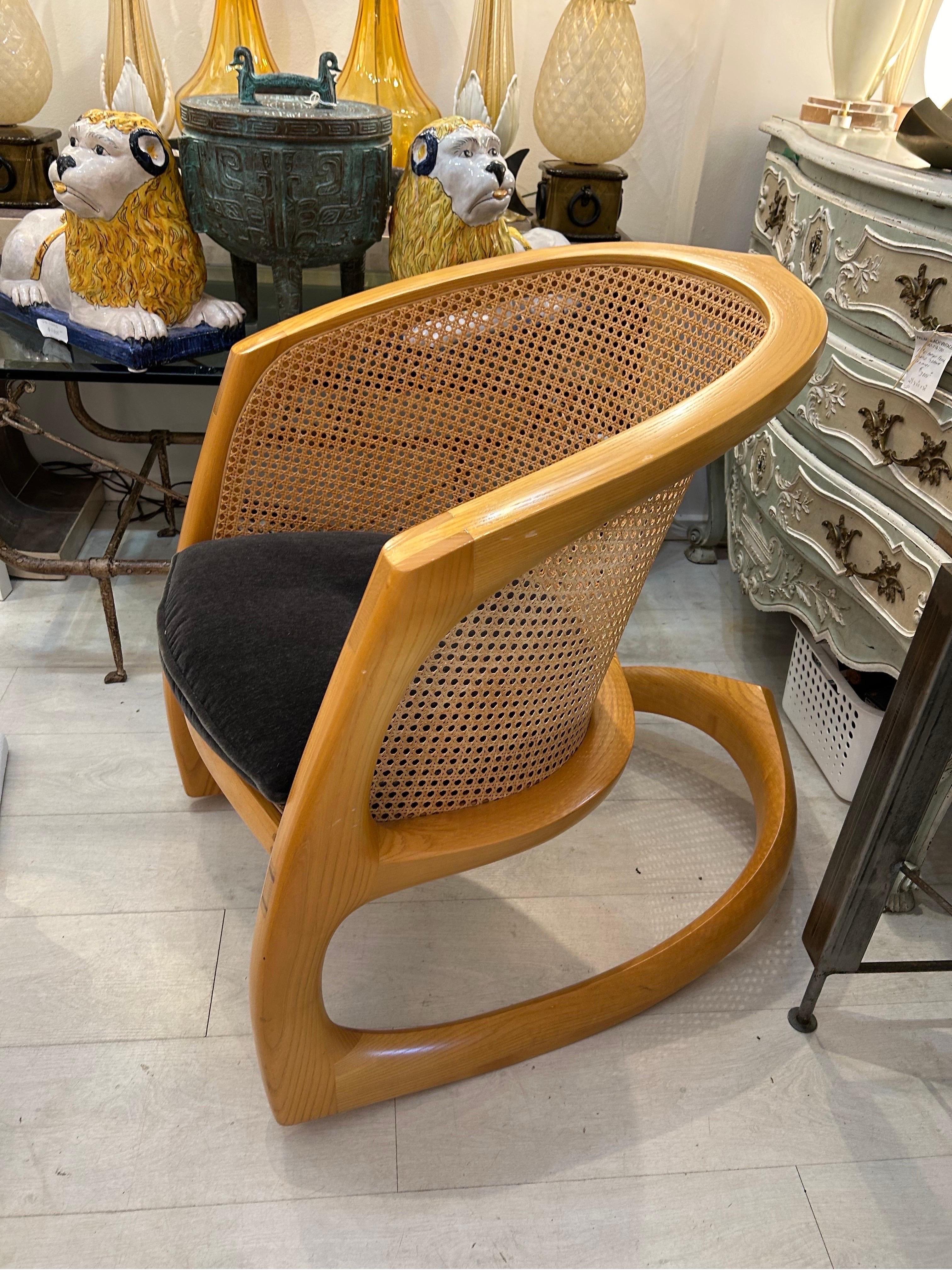 David Ebner sternum rocking chair For Sale 3