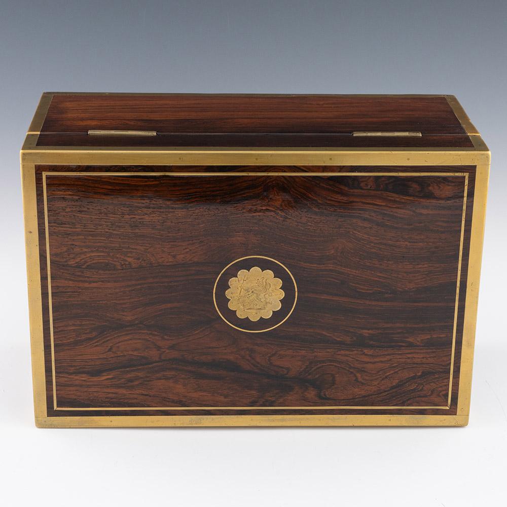 David Edwards Georgian Antique Jewellery Box c1830 5