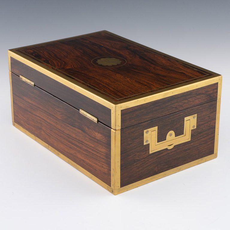 David Edwards Georgian Antique Jewellery Box c1830 3