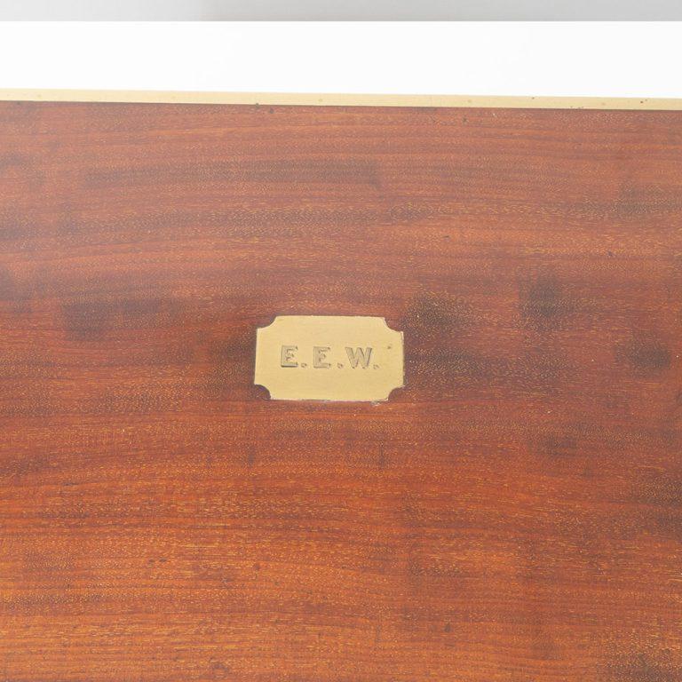 Pendiente de escritura georgiana antigua David Edwards c1830 en venta 5