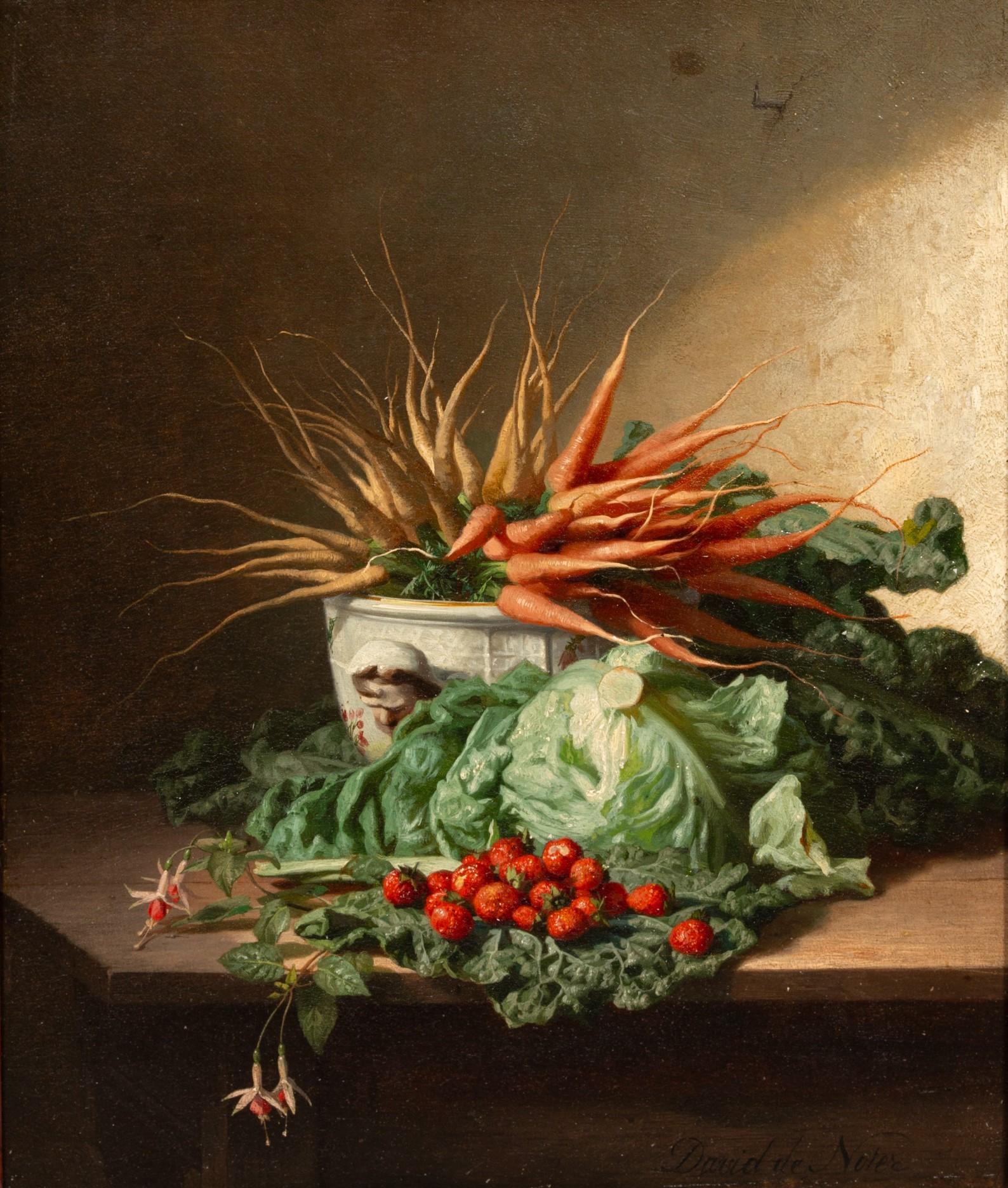 David Émile Joseph de Noter (1825 - 1892) Still life 4