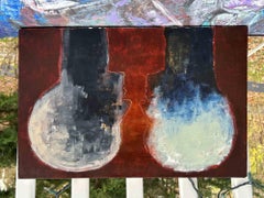 Talking Heads - Painting by David Euler - 2022