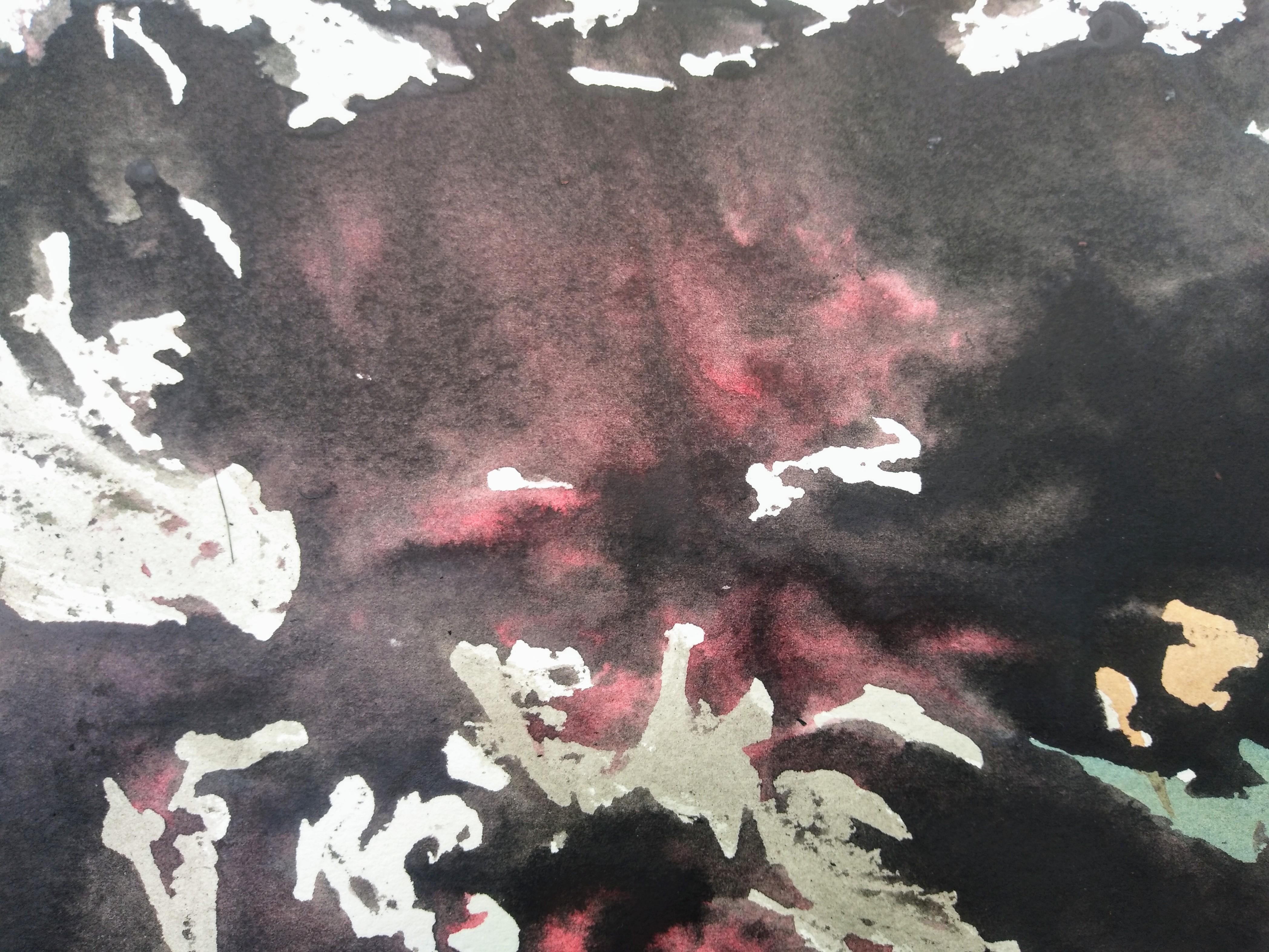 David F. Gatling Acryl auf Bogenpapier, David F. Gatling (Handbemalt) im Angebot