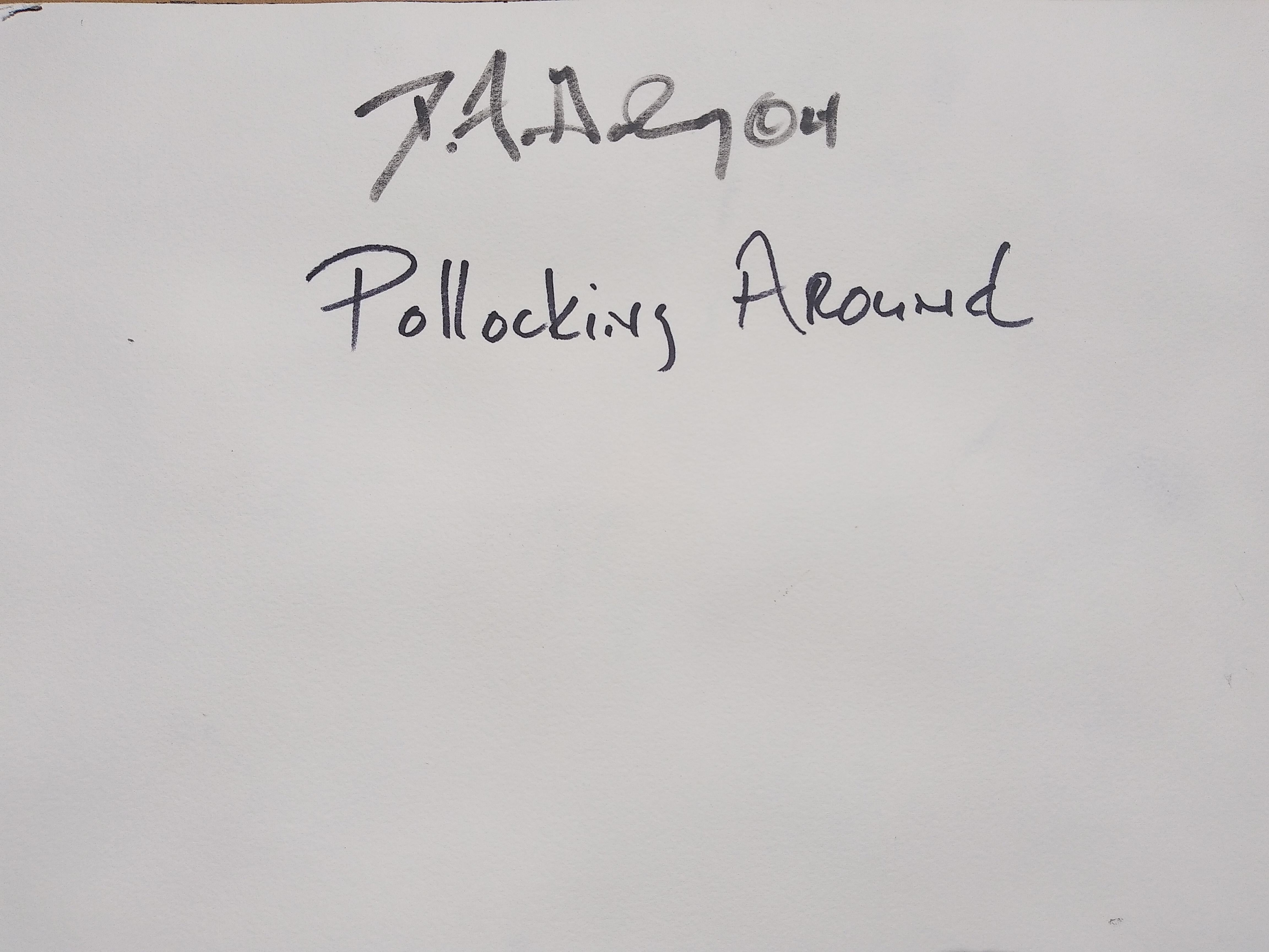 David F. Gatling Acryl auf Bogenpapier, David F. Gatling im Zustand „Neu“ im Angebot in Pasadena, TX