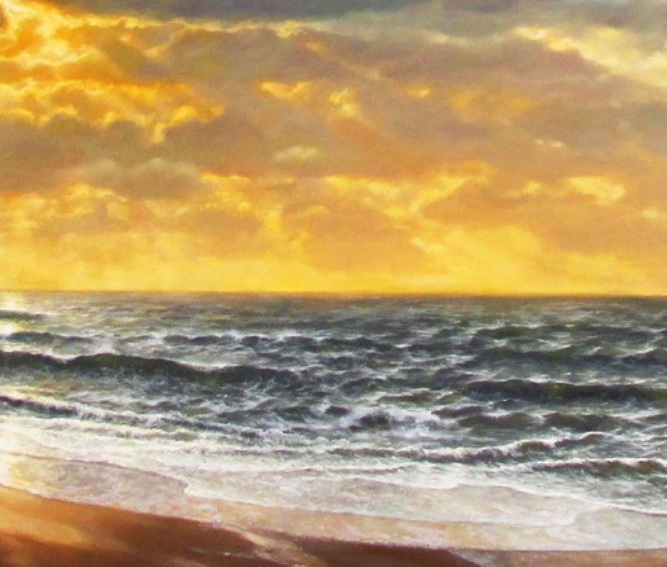 marine landscape painting
