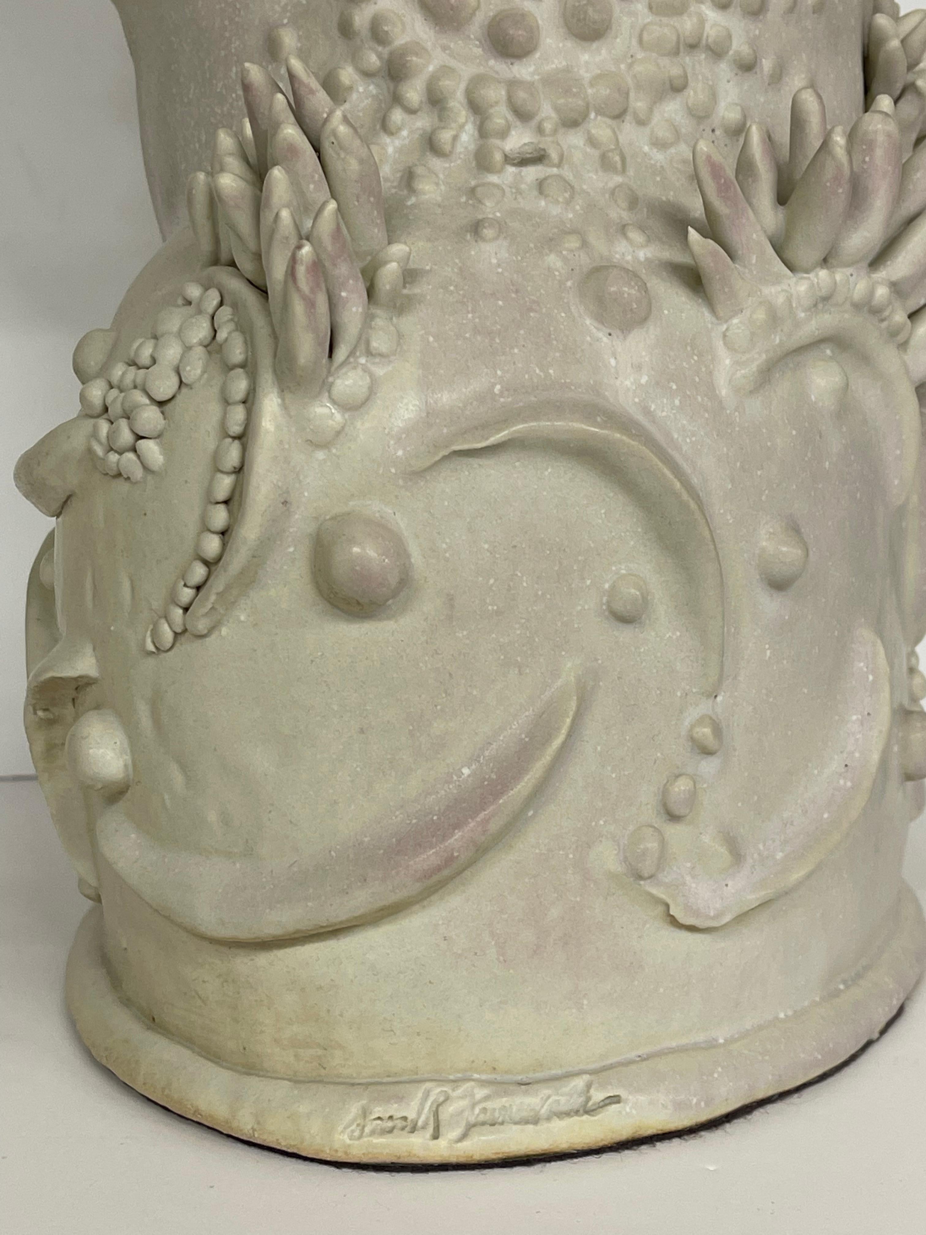 David Farnsworth Busto in ceramica Donna polinesiana in vendita 4