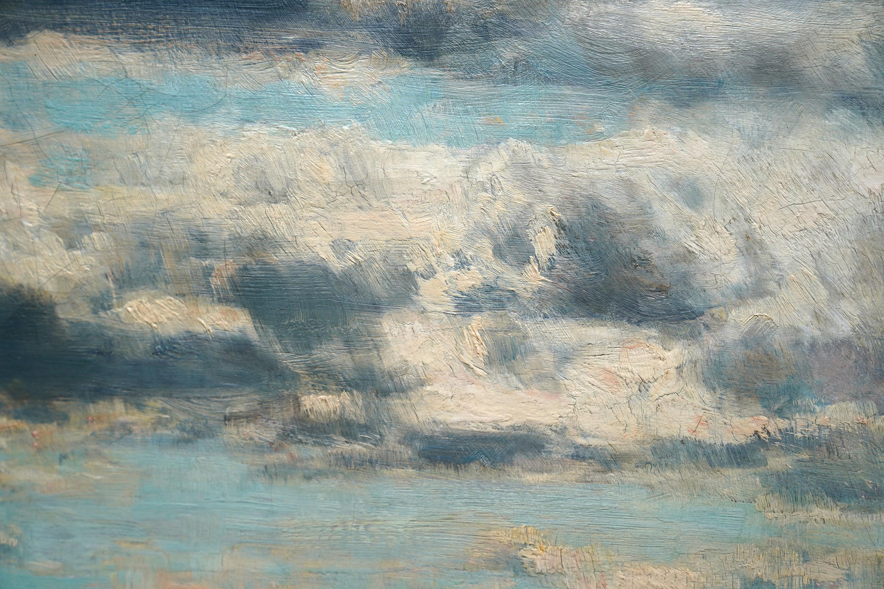 Mayday on the Annan – schottisches viktorianisches Kunstlandschaftsgemälde, Ölgemälde, Schottland im Angebot 4