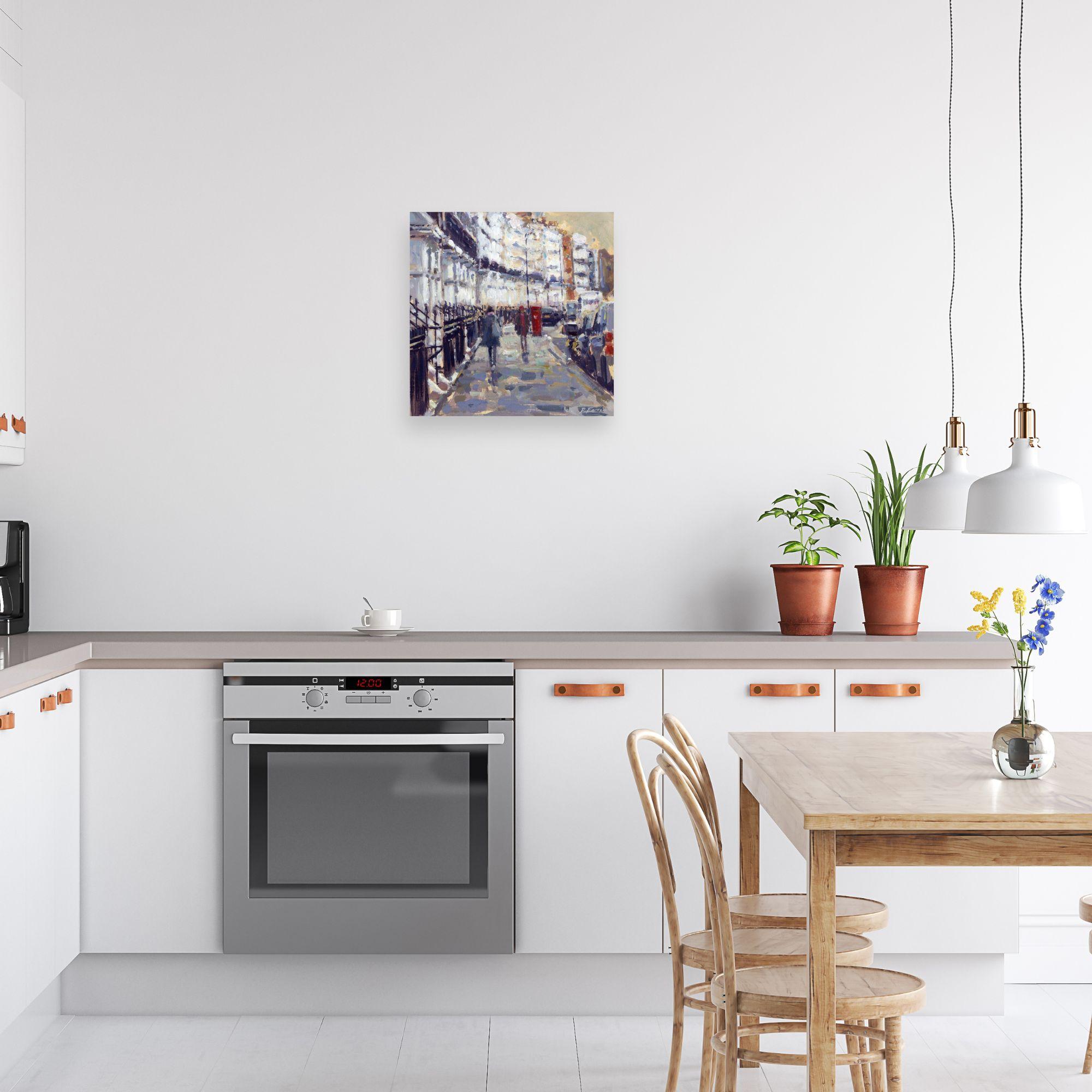 Oakley Street, Chelsea-original impressionism London painting-contemporary Art im Angebot 3