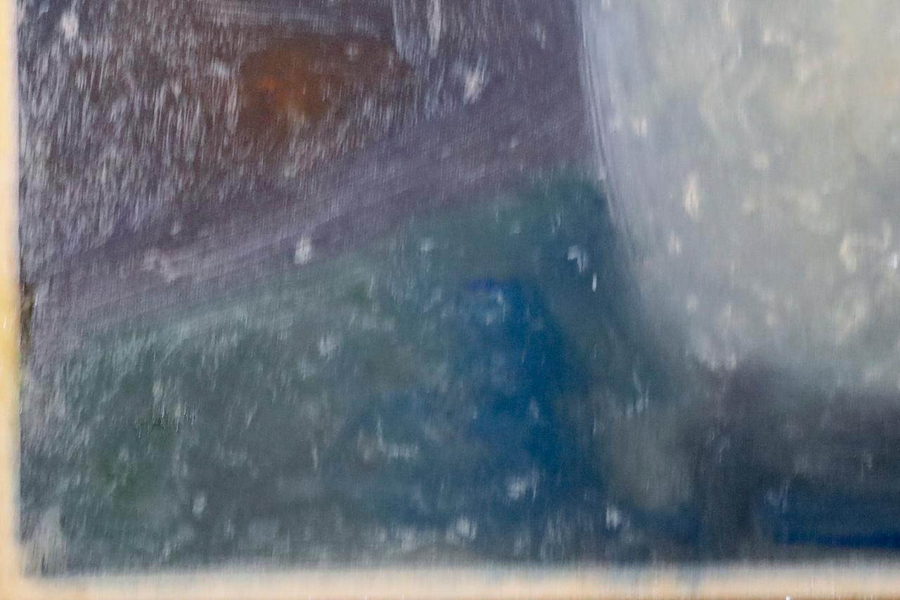 Dahlias dans un vase à la manière de Vuillard de David Fertig  en vente 3