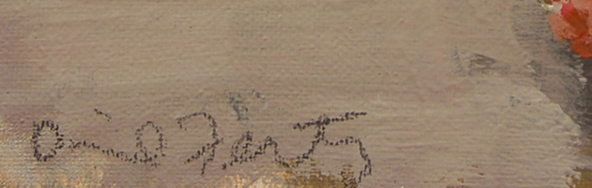 92nd Highlander, British, Soldier, Historical Dress, Figural (Amerikanischer Impressionismus), Painting, von David Fertig