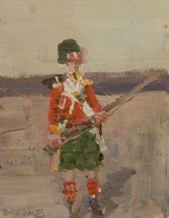 92nd Highlander, British, Soldier, Historical Dress, Figural