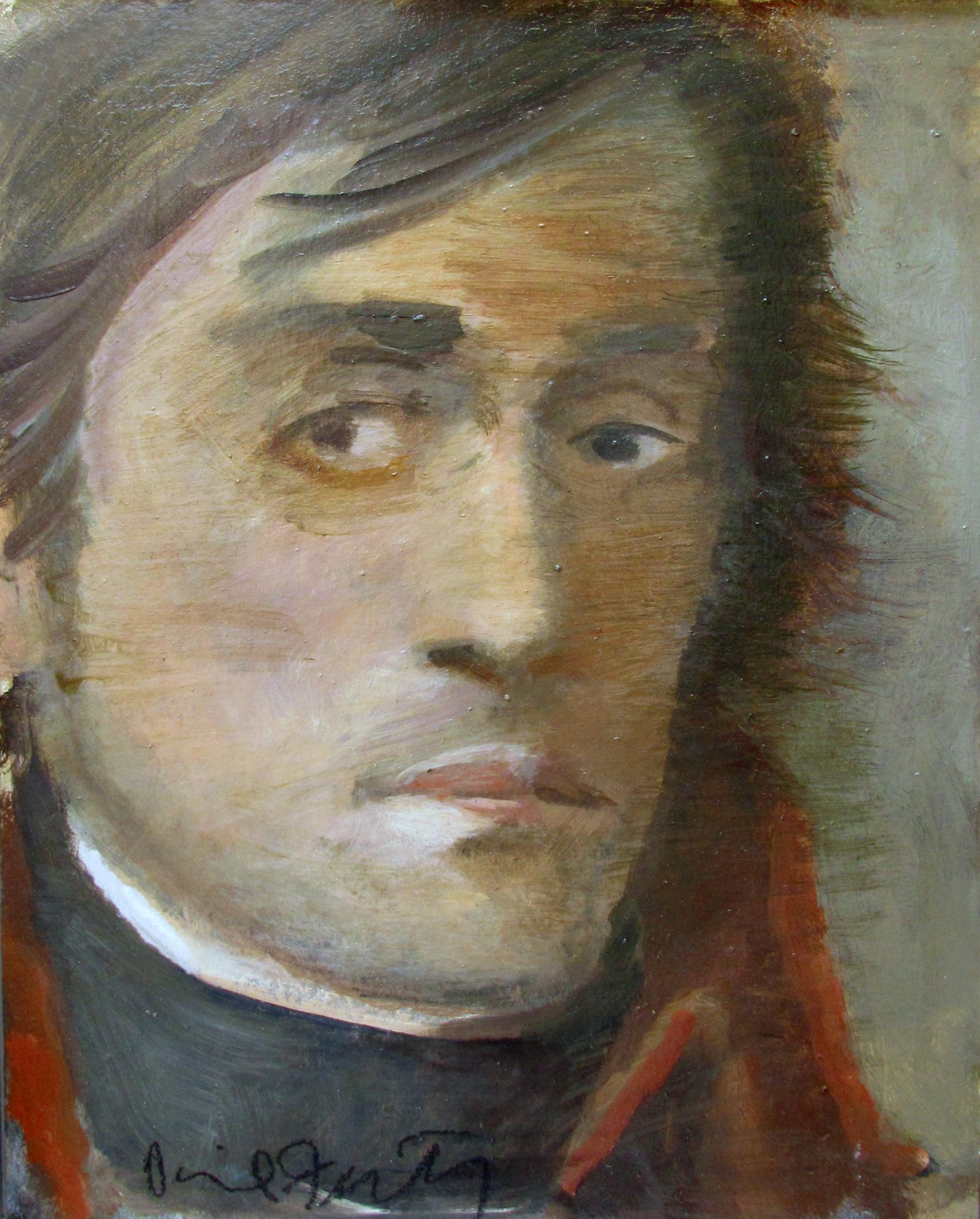 David Fertig Figurative Painting - Bonaparte