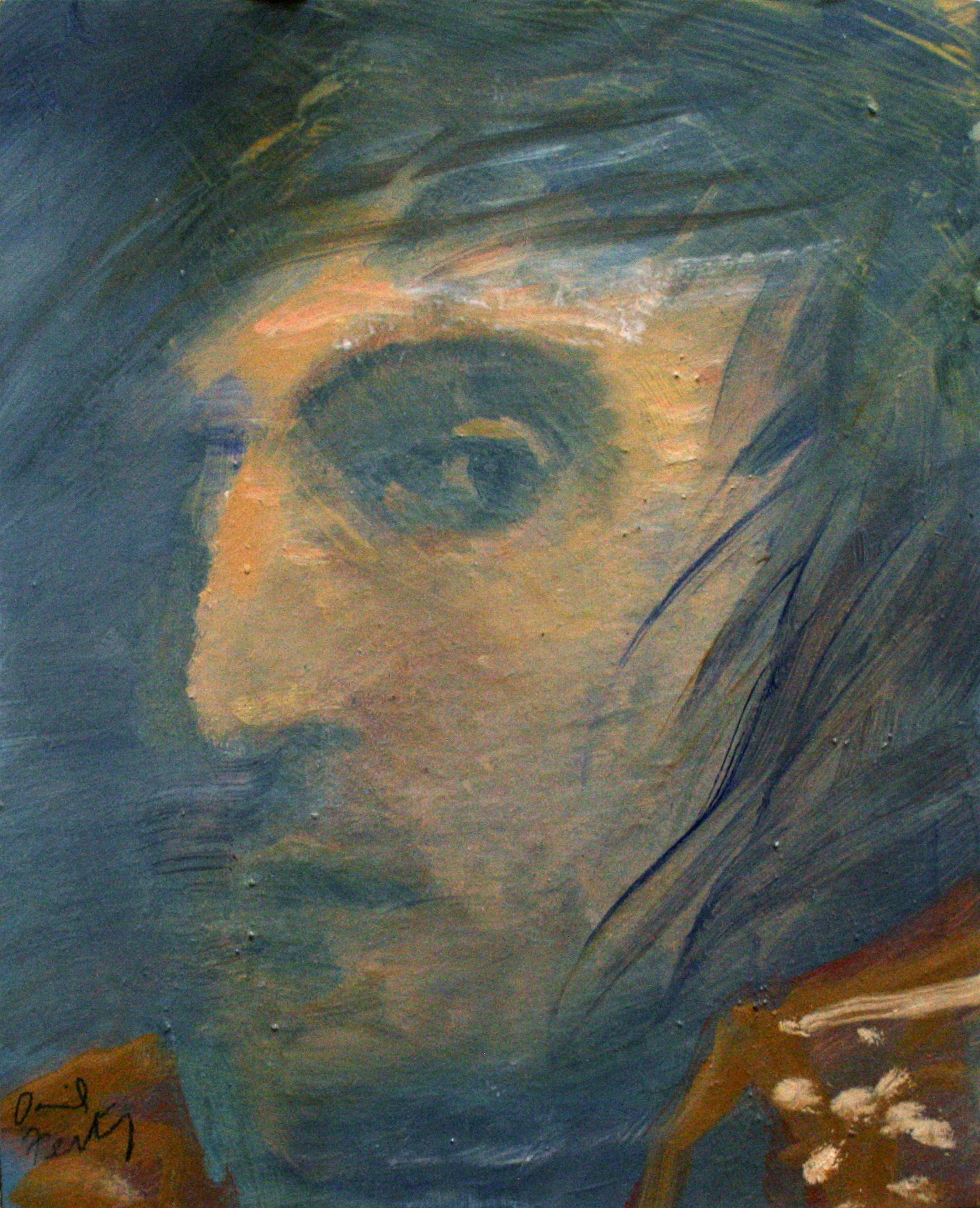 David Fertig Figurative Painting - Bonaparte in Egypt