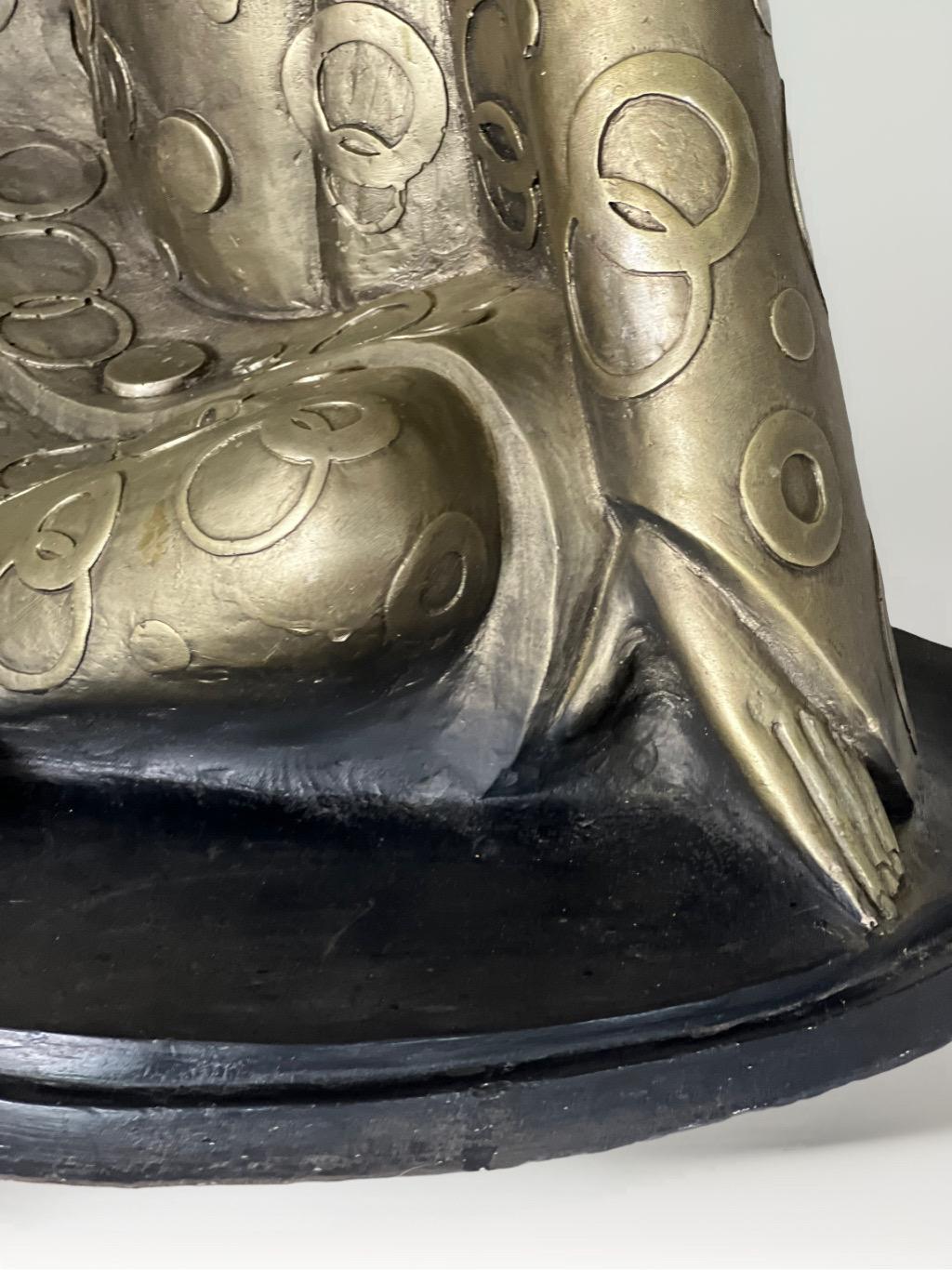 Escultura Pierrot en bronce, David Fisher, Austin Productions, 1986, Firmada en venta 3