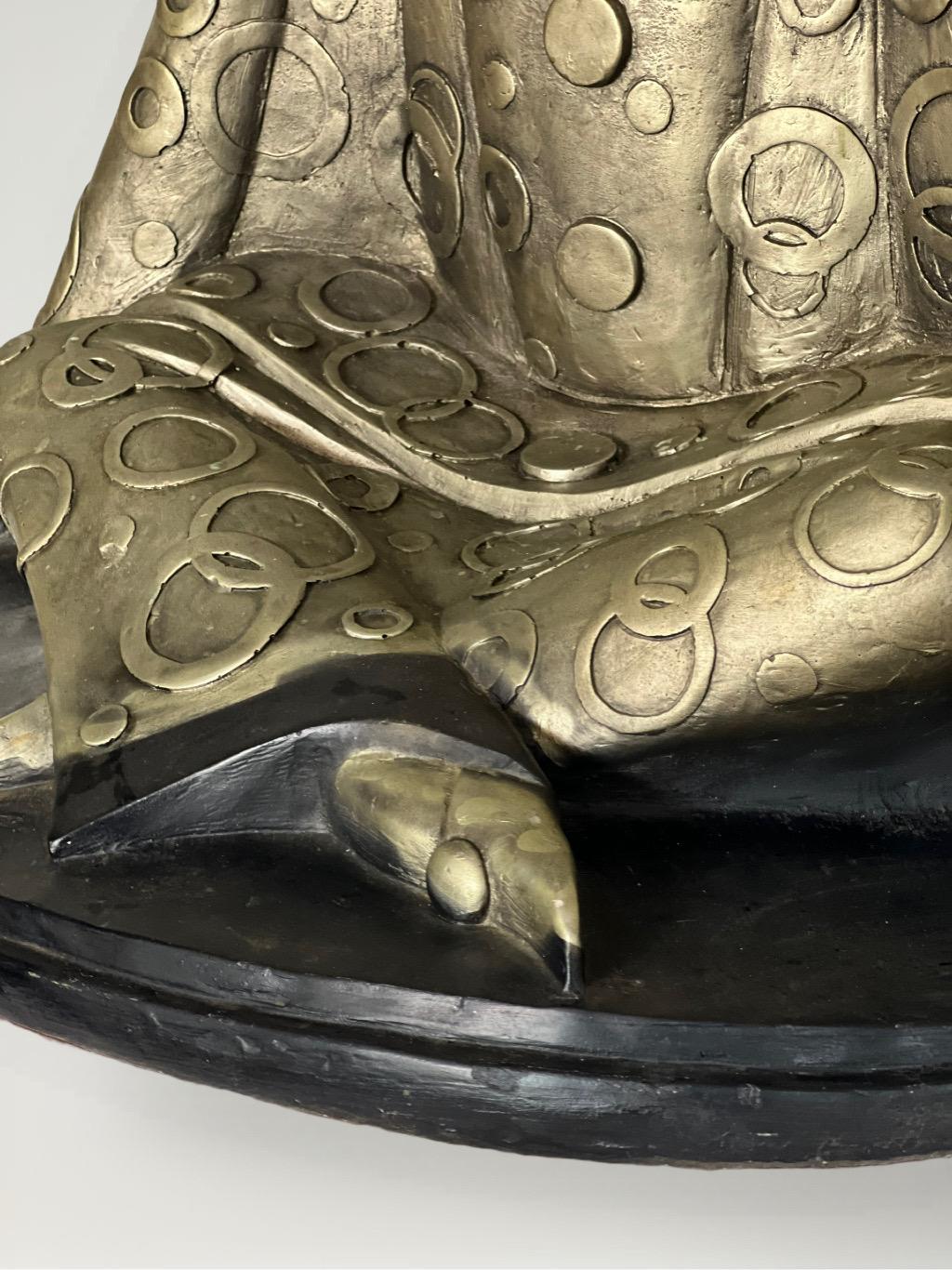 Escultura Pierrot en bronce, David Fisher, Austin Productions, 1986, Firmada en venta 4