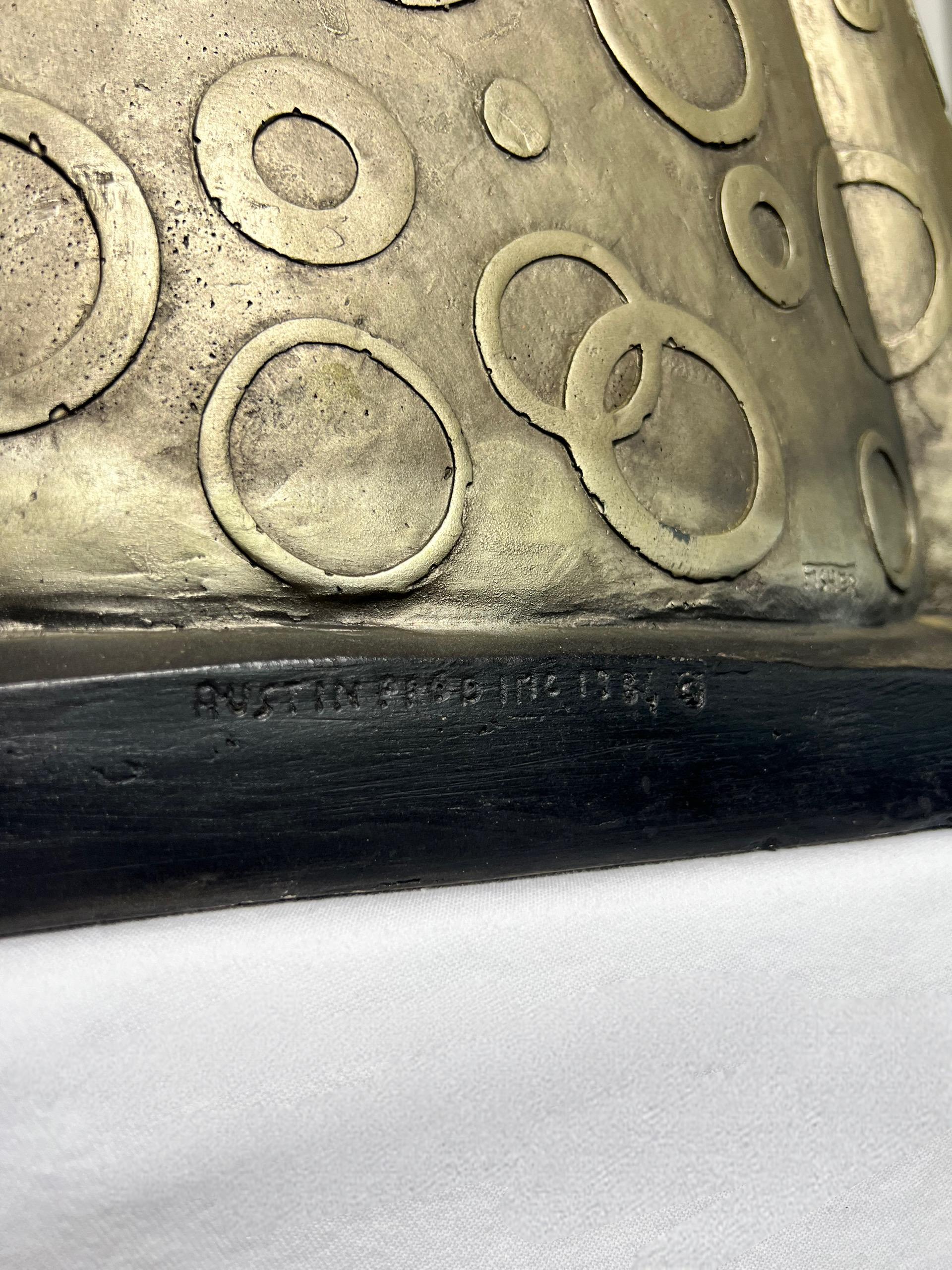 Escultura Pierrot en bronce, David Fisher, Austin Productions, 1986, Firmada en venta 6